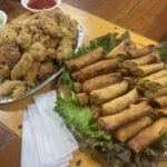 春巻きとから揚げ