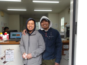 ベンジャミンさんとエリクソンさん